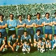 Mannschaft Team Iraklis Tessaloniki 60s Saloniki Greece Hellas Fußball Football