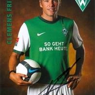 AK Clemens Fritz SV Werder Bremen 09-10 FC Rot-Weiß Erfurt RW Karlsruher SC DFB