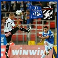 PRG FC Blau-Weiß Linz - Wolfsberger AC 20.4.12 Wolfsberg BW SK VÖEST VOEST Stahl