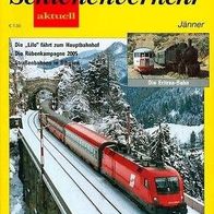 Eisenbahn Schienenverkehr aktuell 01/2006 Österreich Straßenbahn LILO Eritrea-Bahn