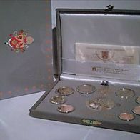 Vatikan Offizieller Kursmünzensatz 2006 in PP/ Proof mit Silbermedaille Benedikt XVI.