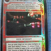 Star Wars CCG - All Wings Report In - Reflections 1 (FOIL1) Foil (VRF)