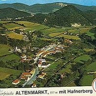 A 2571 Altenmarkt an der Triesting Luftbild 1974 mit Hafnerberg