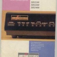 Bedienugsanleitung für Amstrad Sat Receiver SRX 100