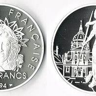 Frankreich 100 Francs 1994 Proof/ PP Speerwerfer