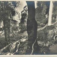 alte AK Uracher Wasserfall 1930