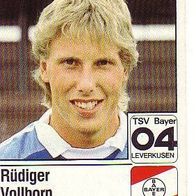 Panini Fussball 1987 Rüdiger Vollborn Bayer Leverkusen Bild Nr 199