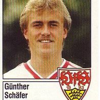 Panini Fussball 1987 Günther Schäfer VfB Stuttgart Bild Nr 301