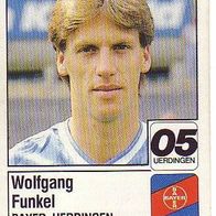 Panini Fussball 1987 Wolfgang Funkel Bayer Uerdingen Bild Nr 314