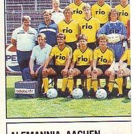 Panini Fussball 1987 Teilbild Alemannia Aachen Bild Nr 325