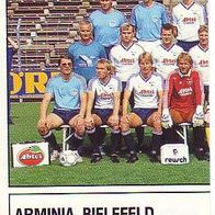 Panini Fussball 1987 Teilbild Arminia Bielefeld Bild Nr 329