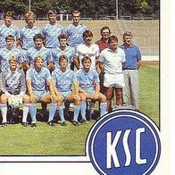 Panini Fussball 1987 Teilbild Karlsruher SC Bild Nr 344