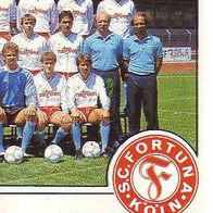 Panini Fussball 1987 Teilbild Fortuna Köln Bild Nr 348