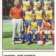 Panini Fussball 1987 Teilbild Union Solingen Bild Nr 357