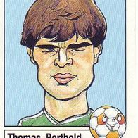 Panini Fussball 1987 Thomas Berthold Bild Nr 367