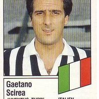 Panini Fussball 1987 Gaetano Scirea Juventus Turin Bild Nr 385