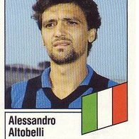 Panini Fussball 1987 Alessandro Altobelli Inter Mailand Bild Nr 386