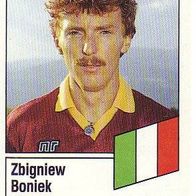Panini Fussball 1987 Zbigniew Boniek AS Rom Bild Nr 391