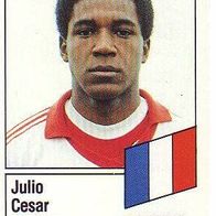 Panini Fussball 1987 Julio Cesar FC Brest Bild Nr 398