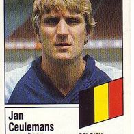 Panini Fussball 1987 Jan Ceulemans FC Brügge Bild Nr 407