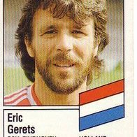 Panini Fussball 1987 Eric Gerets PSV Eindhoven Bild Nr 412