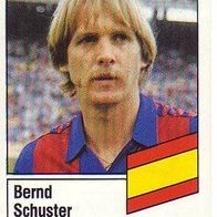 Panini Fussball 1987 Bernd Schuster FC Barcelona Bild Nr 418