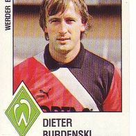 Panini Fussball 1988 Dieter Burdenski Werder Bremen Bild Nr 21
