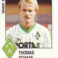 Panini Fussball 1988 Thomas Schaaf Werder Bremen Bild Nr 24