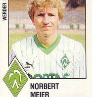 Panini Fussball 1988 Norbert Meier Werder Bremen Bild Nr 29