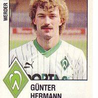 Panini Fussball 1988 Günter Hermann Werder Bremen Bild Nr 31