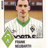 Panini Fussball 1988 Frank Neubarth Werder Bremen Bild Nr 34