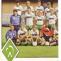Panini Fussball 1988 Teilbild Werder Bremen Bild Nr 37