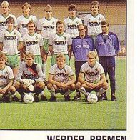 Panini Fussball 1988 Teilbild Werder Bremen Bild Nr 38