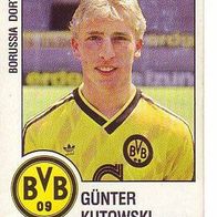 Panini Fussball 1988 Günter Kutowski Borussia Dortmund Bild Nr 41