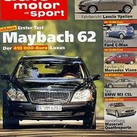 AMS 1403, Maybach, Maserati, BMW M3, Cabrios, Lancia