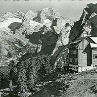 A 4824 Gosau Gablonz er Haus mit Dachstein 1959 Oberösterreich