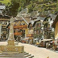 A 4830 Hallstadt Marktplatz Elektro - Bäckerei Salzkammergut