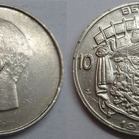 Belgien 10 Franc 1974 "Belgie" ## Li