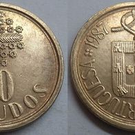 Portugal 10 Escudos 1987 ## N2