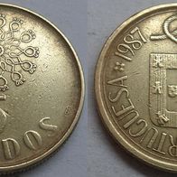 Portugal 5 Escudos 1987 ## S14