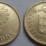 Portugal 5 Escudos 1991 ## Be4
