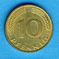 BRD 10 Pfennig 1995 J