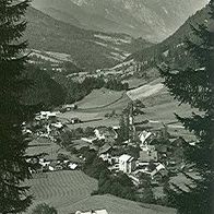 A 5442 Russbach am Paß Gschütt Panorama 1959