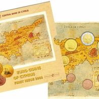 Zypern Offizieller Kursmünzensatz 2008 in Stempelglanz