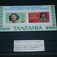 Tansania "Königin Elisabeth"
