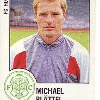 Panini Fussball 1988 Michael Blättel FC Homburg Bild Nr 121