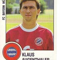 Panini Fussball 1988 Klaus Augenthaler FC Bayern München Bild Nr 239