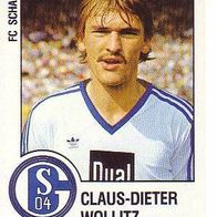 Panini Fussball 1988 Claus Dieter Wollitz FC Schalke 04 Bild Nr 285
