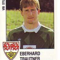 Panini Fussball 1988 Eberhard Trautner VfB Stuttgart Bild Nr 292