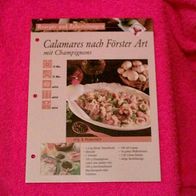 Calamares nach Förster Art mit Champignons (Rez-K) - Infokarte über